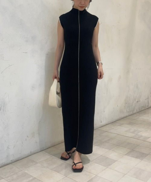 「FRAY I.D」 ニットワンピース FREE ブラック レディース_画像7
