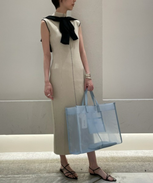 「FRAY I.D」 ニットワンピース FREE ブラック レディース_画像8