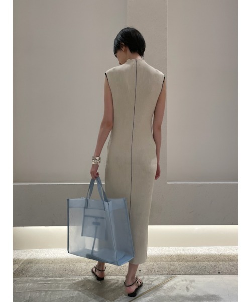 「FRAY I.D」 ニットワンピース FREE ブラック レディース_画像9