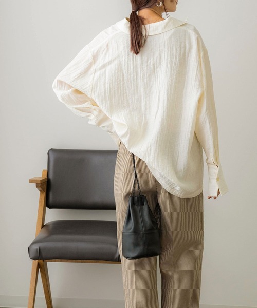 「NOAHL」 長袖シャツ FREE ピンク レディース_画像9