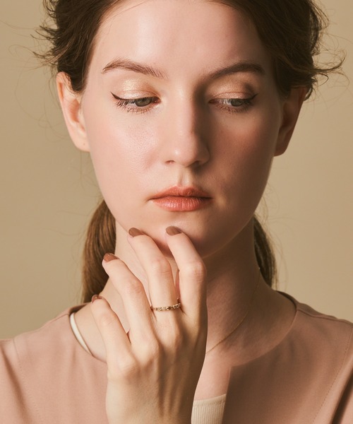 agete（アガット） リング #15 ゴールド系その他 レディース