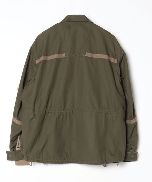 sacai（サカイ） ナイロンツイル ミックス ジャケット 2 グリーン