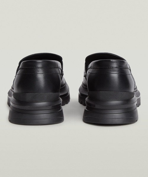 G-STAR RAW ローファー Millery Loafer Leather/ブランドロゴレザー