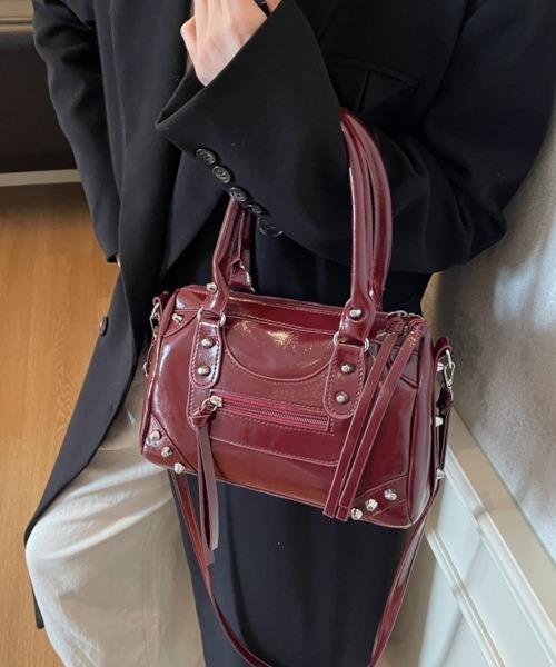 ARCHIVER ショルダーバッグ バッグ 「Bz」スタッズデザイン3WAYバッグ