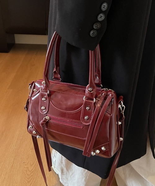 ARCHIVER ショルダーバッグ バッグ 「Bz」スタッズデザイン3WAYバッグ