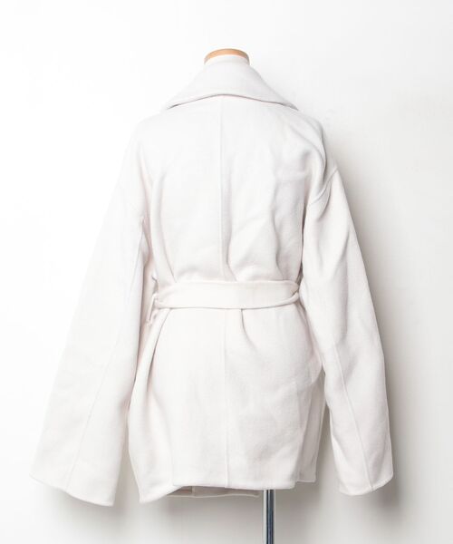 「Arpege story」 チェスターコート 2 ホワイト レディース_画像2