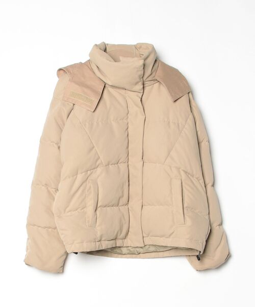 KBF（ケービーエフ） ダウンジャケット ONE ブラウン レディース