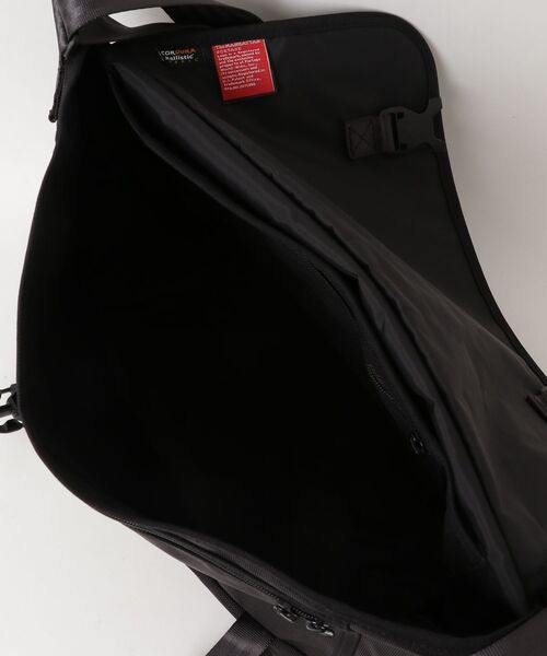 「Manhattan Portage BLACK LABEL」 メッセンジャーバッグ SMALL ブラック メンズ_画像4