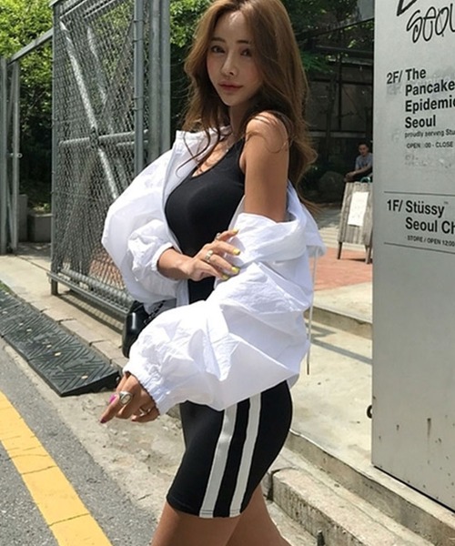 「GLAMOROUS JANE」 ノースリーブワンピース S ブラック レディース_画像4