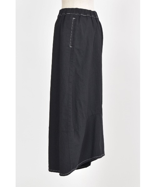 「gomme」 クロップドパンツ MEDIUM ブラック レディース_画像2