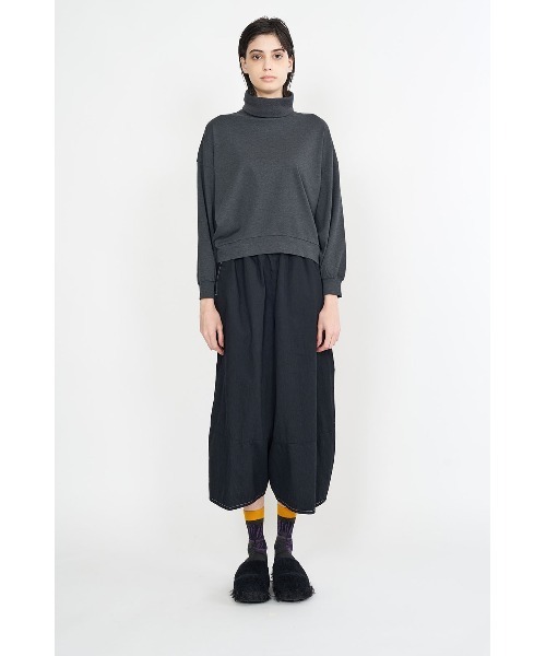 「gomme」 クロップドパンツ MEDIUM ブラック レディース_画像8