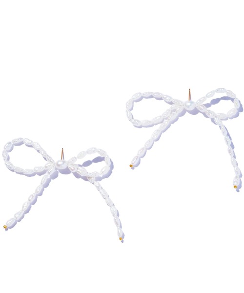 「les bonbon」 ピアス（両耳用） FREE ホワイト レディース_画像3