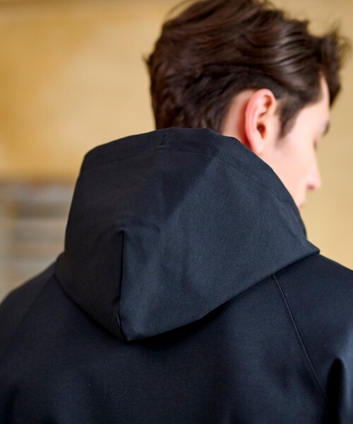 「DRESSTERIOR」 ジップアップパーカー 91 ダークグレー メンズ_画像9