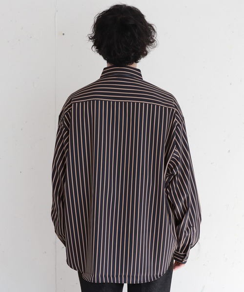 「RAGEBLUE」 長袖シャツ MEDIUM グリーン系その他 メンズ_画像3