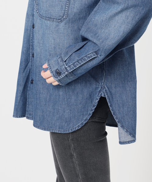 最終お値下げ！【JOURNAL STANDARD】レディース デニムシャツ JOURNAL STANDARD（ジャーナルスタンダード） ブラウス シャツ 「追加