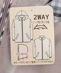 マウンテンパーカー ウインドブレーカー 2WA...の詳細画像1