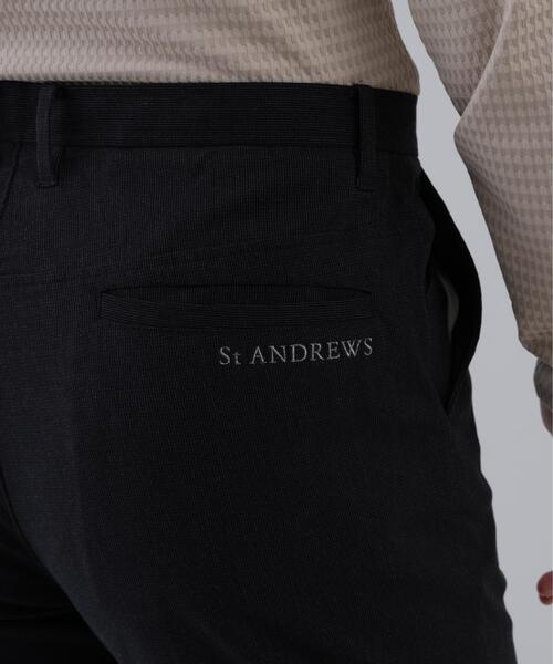 St ANDREWS パンツ 「St ANDREWS」ドビーストレッチパンツ メンズ