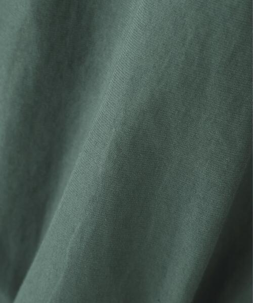 ブラウス シャツ GARMENT DYE COTTON SHIRTING レディースの画像