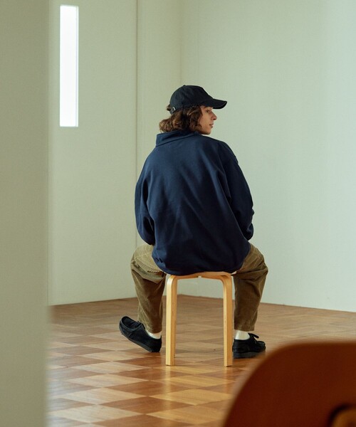 「TOWNCRAFT」 スウェットカットソー MEDIUM ベージュ メンズ_画像2