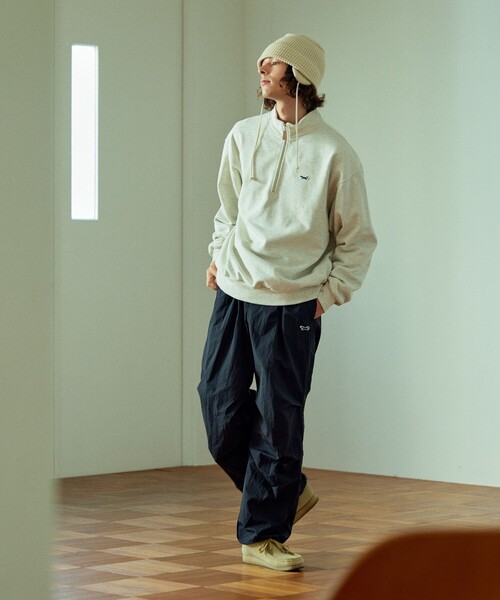 「TOWNCRAFT」 スウェットカットソー MEDIUM ベージュ メンズ_画像4