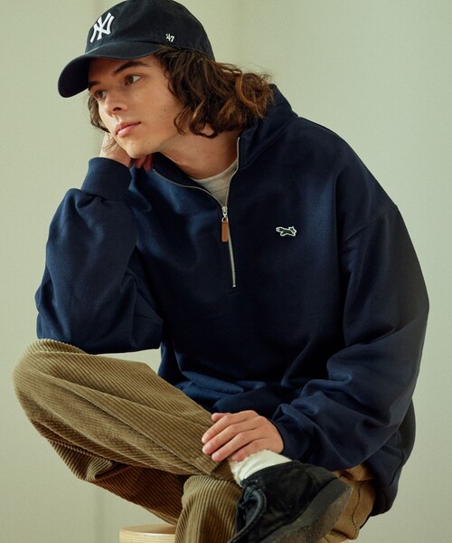 「TOWNCRAFT」 スウェットカットソー MEDIUM ベージュ メンズ_画像8