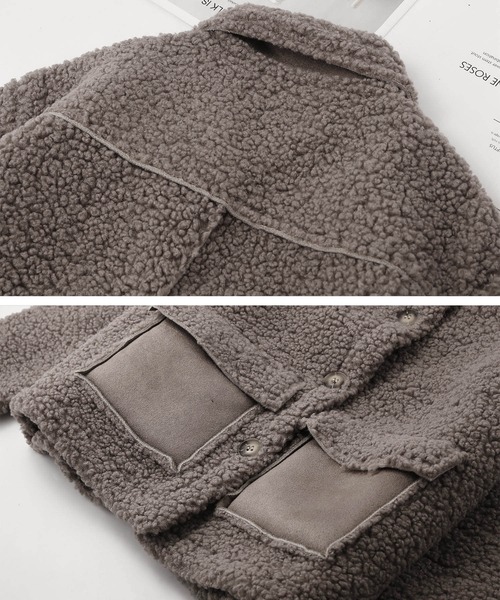 「MAISON DE THERESE」 ジャケット S ベージュ レディース_画像4