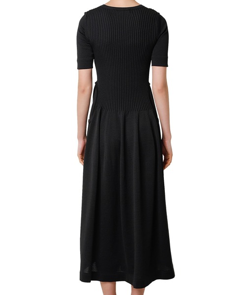 「LE CIEL BLEU」 ニットワンピース 36 ブルー レディース_画像9