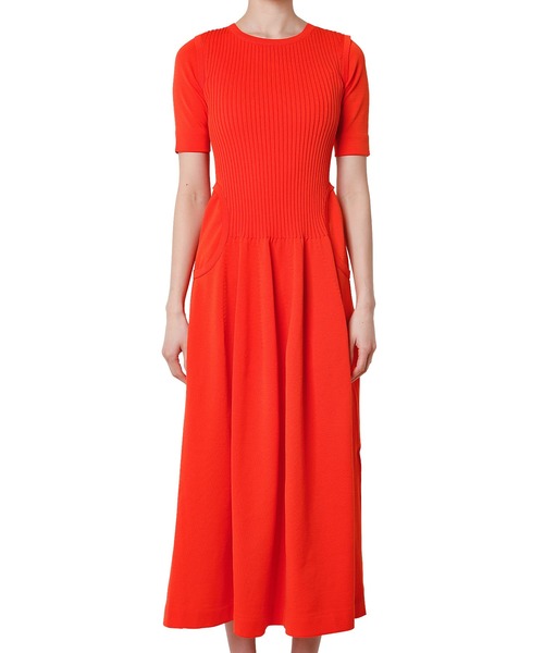 「LE CIEL BLEU」 ニットワンピース 36 ブルー レディース_画像10