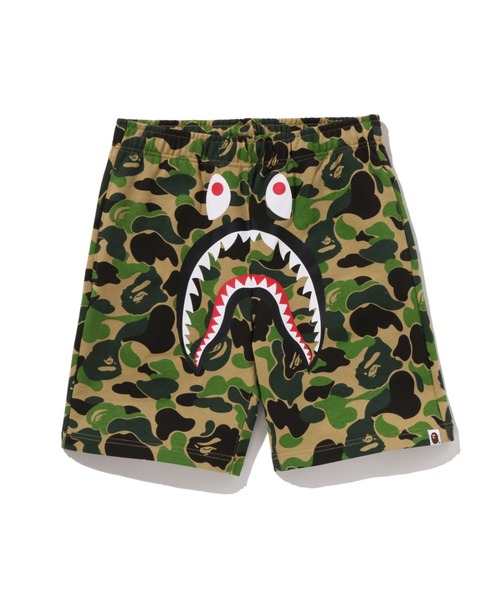 A Bathing Ape カモフラージュ シャークショートパンツ A BATHING APE（アベイシングエイプ） パンツ ABC CAMO SHARK SWEAT
