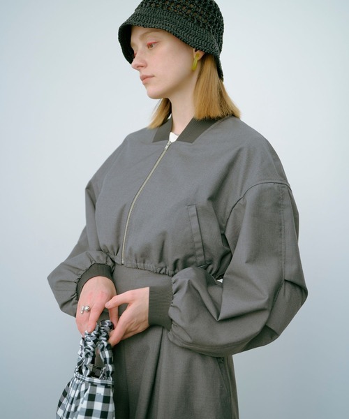 「Lil Ambition」 ブルゾン FREE レッド レディース_画像5