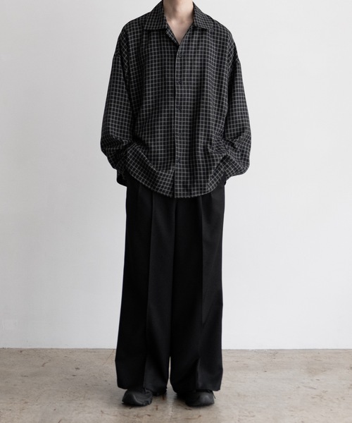 「Casper John」 長袖シャツ X-SMALL ネイビー メンズ_画像3