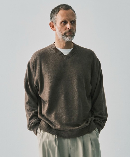ATON（エイトン） セーター ニット 「ATON / エイトン」LINEN SHORT