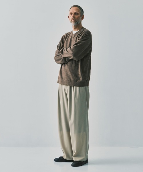 ATON（エイトン） セーター ニット 「ATON / エイトン」LINEN SHORT