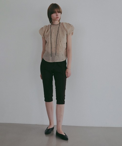 MANOF（マノフ） パンツ STRETCH CAPRI PANTS レディース : ZOZOTOWN
