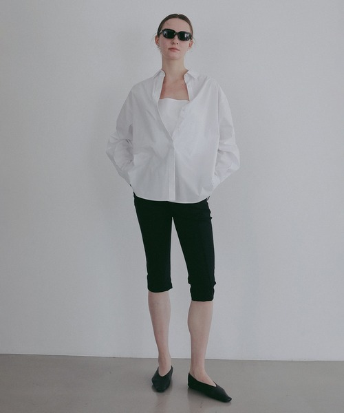 MANOF（マノフ） パンツ STRETCH CAPRI PANTS レディース : ZOZOTOWN