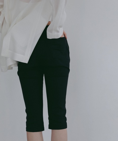 MANOF（マノフ） パンツ STRETCH CAPRI PANTS レディース : ZOZOTOWN