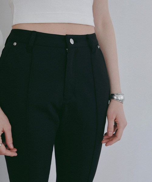 新品タグ付き　MANOF STRETCH CAPRI PANTS CLANE MANOF（マノフ） パンツ STRETCH CAPRI PANTS レディース : ZOZOTOWN