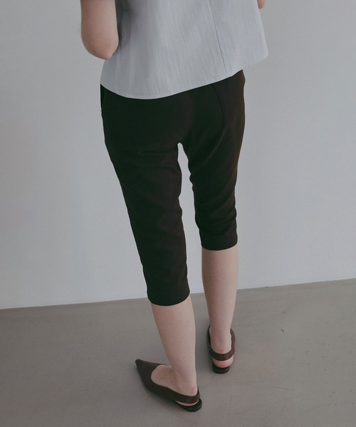 MANOF（マノフ） パンツ STRETCH CAPRI PANTS レディース : ZOZOTOWN