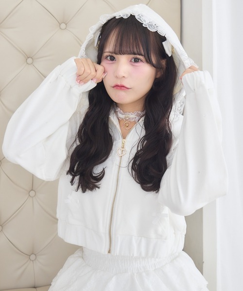 【aRISA様ご専用】エムズグレイシー  ☆ホワイトパーカー M'S GRACY - 新品エムズグレイシーパーカーの通販 by ねこねここねこ's