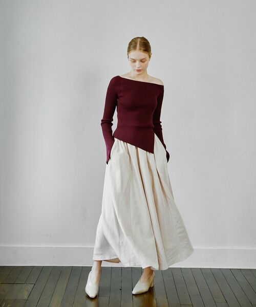 「cle blatt」 長袖ワンピース MEDIUM ブラック レディースの画像