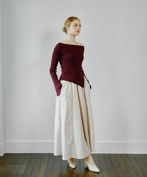 「cle blatt」 長袖ワンピース MEDIUM ブラック レディースの画像