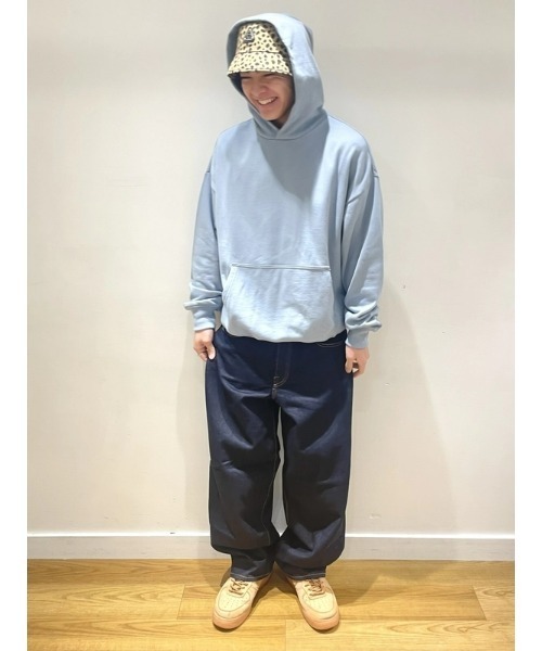 「GAP」 プルオーバーパーカー S ナチュラル メンズ_画像8