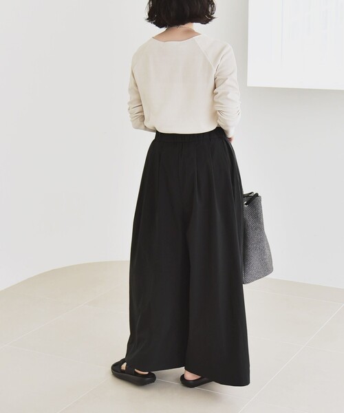「quaranciel」 イージーパンツ ONE SIZE ブルー レディースの画像