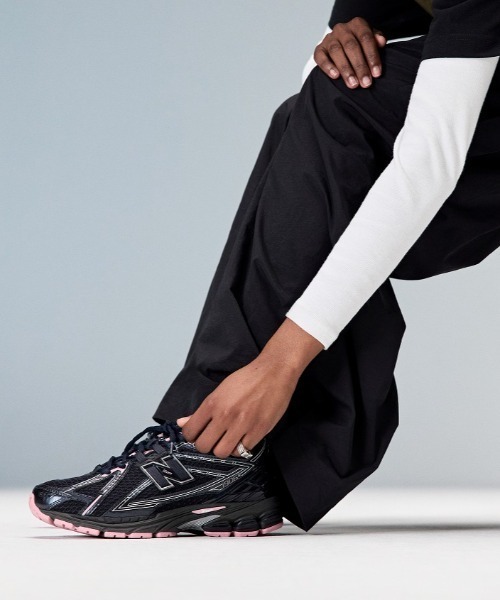 「New Balance」 ローカットスニーカー 26.0cm ネイビー メンズの画像