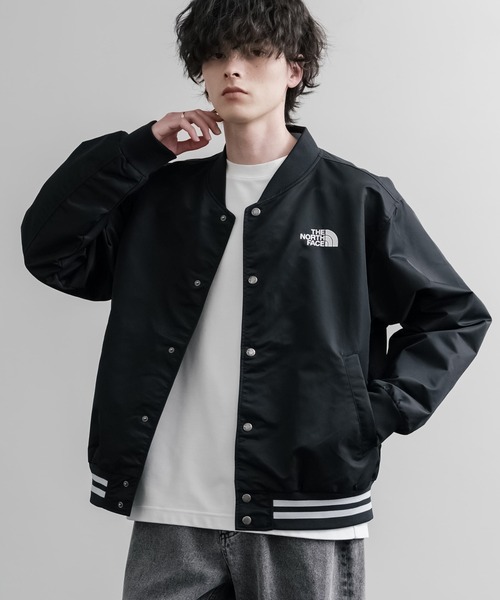 ❗️期間限定SALE❗️ノースフェイス BRETON JACKET ブラックM THE NORTH FACE（ザ ノースフェイス） スタジャン M'S BRETON JACKET