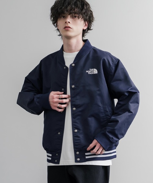 OHOTORO ネイビー スタンドカラー ジャンパー Nike SB USA Olympic Kit Chore Jacket - Astronomy Blue / White