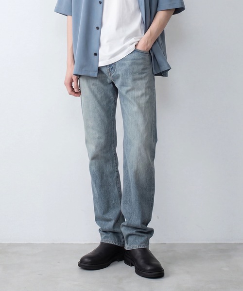 ジーンズ 13OZ デニム ストレートジーンズ / 13OZ DENIM STRAIGHT JEANS メンズの画像