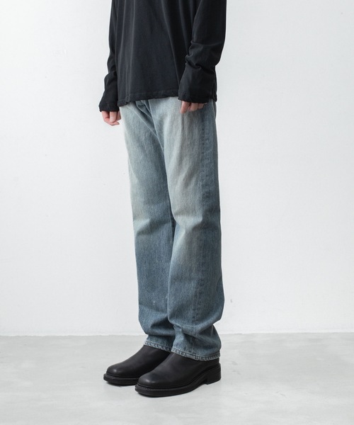 ジーンズ 13OZ デニム ストレートジーンズ / 13OZ DENIM STRAIGHT JEANS メンズの画像