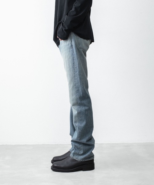 ジーンズ 13OZ デニム ストレートジーンズ / 13OZ DENIM STRAIGHT JEANS メンズの画像