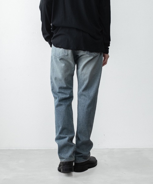 ジーンズ 13OZ デニム ストレートジーンズ / 13OZ DENIM STRAIGHT JEANS メンズの画像